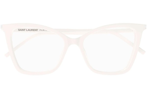 Okuliare Saint Laurent SL386 014 Cat Eye Biele