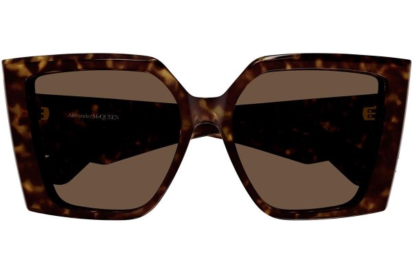 Slnečné okuliare Alexander McQueen AM0467S 002 Squared Havana