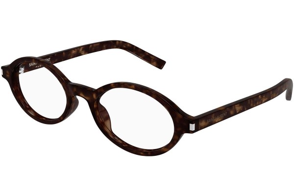 Okuliare Saint Laurent SL751JEANNEOPT 002 Oválne Havana