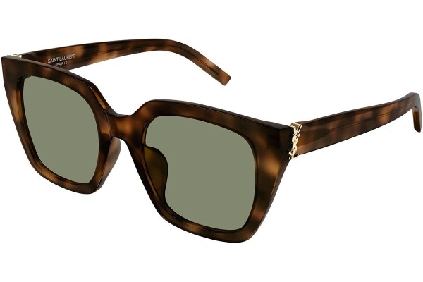 Slnečné okuliare Saint Laurent SLM143 003 Squared Havana