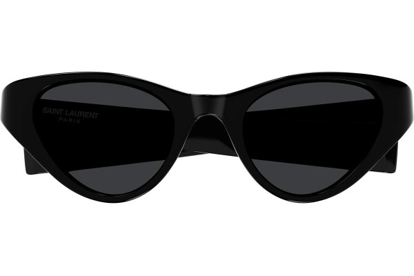 Slnečné okuliare Saint Laurent SLM144 001 Cat Eye Čierne