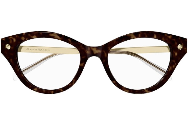 Okuliare Alexander McQueen AM0485O 002 Cat Eye Havana