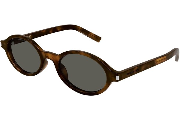 Slnečné okuliare Saint Laurent SL751JEANNE 003 Oválne Havana