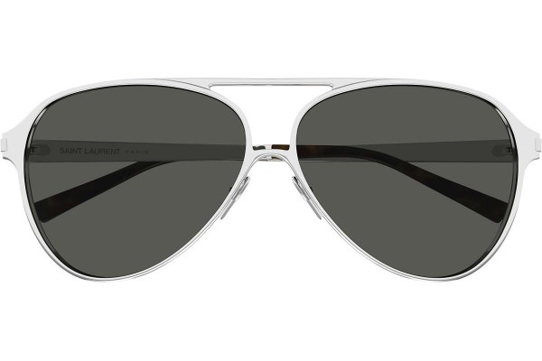 Slnečné okuliare Saint Laurent SL734 002 Pilot Strieborné