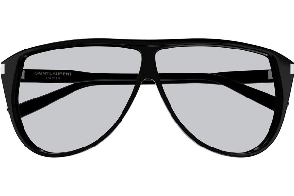 Slnečné okuliare Saint Laurent SL731GASPAR 001 Squared Čierne