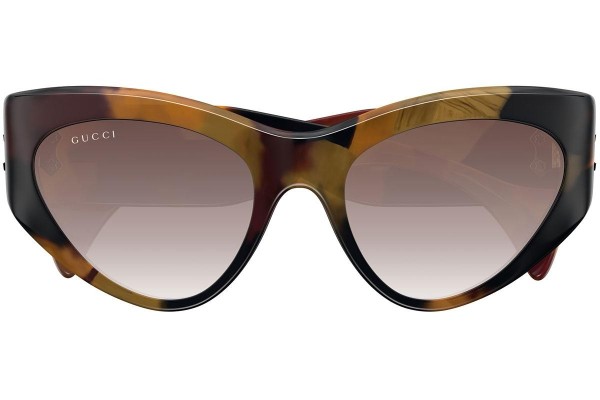 Slnečné okuliare Gucci GG1704S 002 Cat Eye Havana