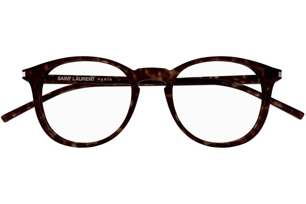 Okuliare Saint Laurent SL106 018 Okrúhle Havana