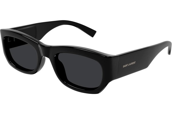 Slnečné okuliare Saint Laurent SL713 001 Squared Čierne