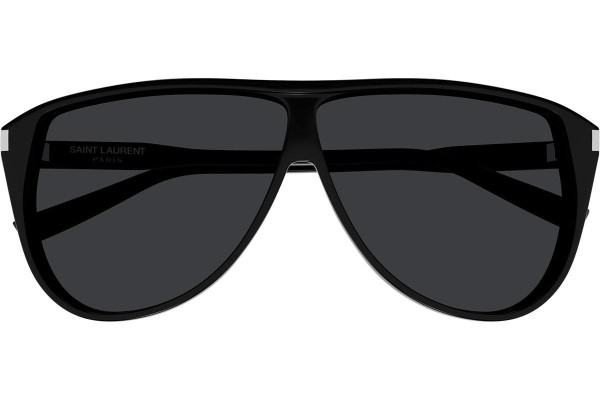 Slnečné okuliare Saint Laurent SL731GASPAR 002 Squared Čierne