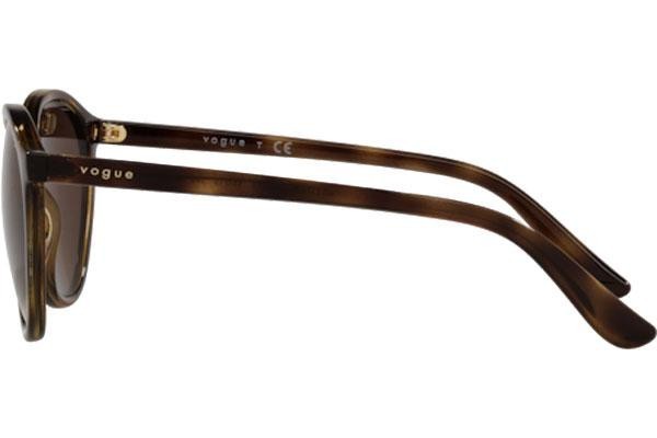 Slnečné okuliare Vogue Eyewear VO5374S W65673 Okrúhle Havana