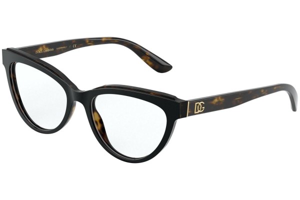 Okuliare Dolce & Gabbana DG3332 3270 Cat Eye Čierne