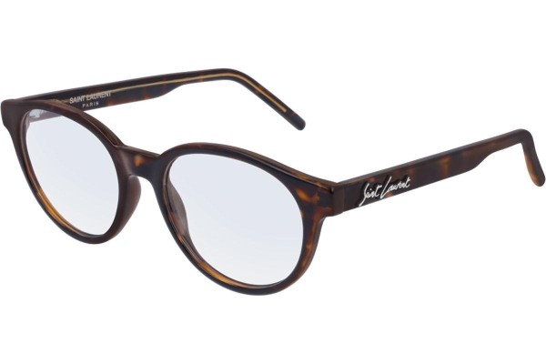 Okuliare Saint Laurent SL321 002 Okrúhle Havana