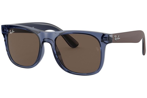 Slnečné okuliare Ray-Ban Junior Junior Justin RJ9069S 706873 Squared Modré