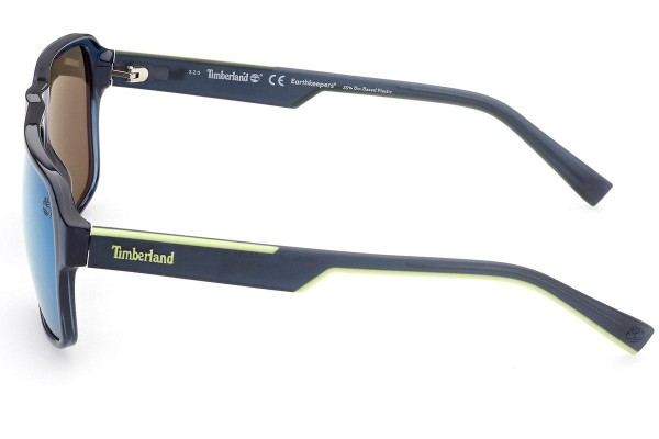 Slnečné okuliare Timberland TB9254 90D Polarized Obdĺžníkové Modré