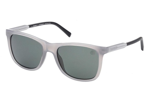 Slnečné okuliare Timberland TB9255 20R Polarized Squared Sivé