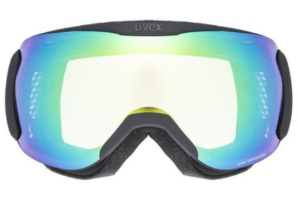 Lyžiarske okuliare uvex downhill 2100 V Black Mat S1-S3 Photochromic Jednoliate | Shield Čierne