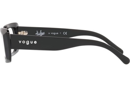 Okuliare Vogue Eyewear VO5441 W44 Obdĺžníkové Čierne