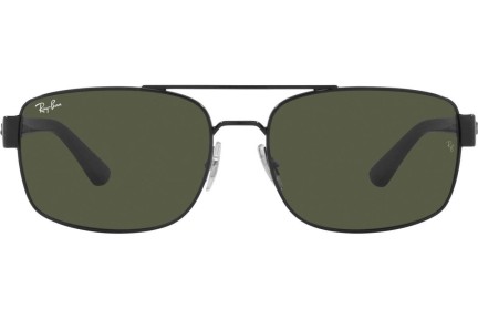 Slnečné okuliare Ray-Ban RB3687 002/31 Obdĺžníkové Čierne