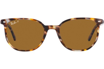 Slnečné okuliare Ray-Ban Elliot RB2197 135757 Polarized Squared Havana