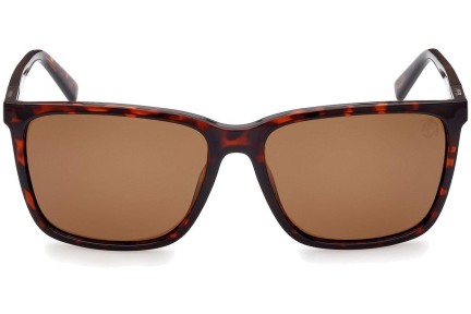 Slnečné okuliare Timberland TB9280-H 52H Polarized Squared Havana