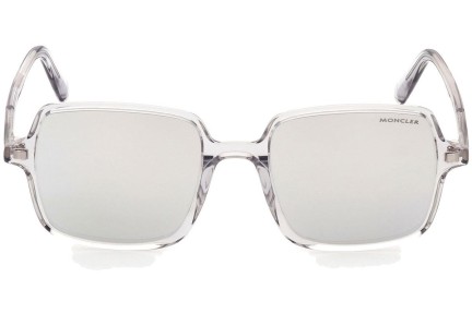 Slnečné okuliare Moncler ML0212 26D Polarized Squared Priehľadné