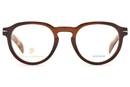 Okuliare David Beckham DB7021 C9B Okrúhle Havana