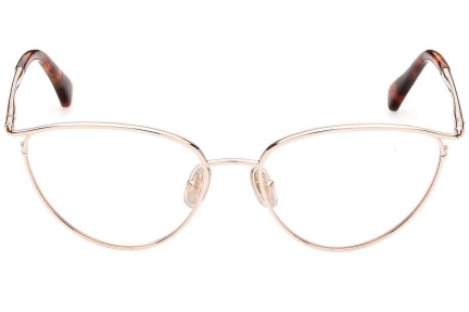 Okuliare Max Mara MM5057 028 Cat Eye Zlaté