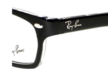 Okuliare Ray-Ban RX5150 2034 Obdĺžníkové Čierne