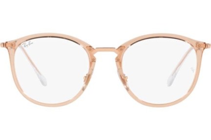 Okuliare Ray-Ban RX7140 8124 Okrúhle Hnedé