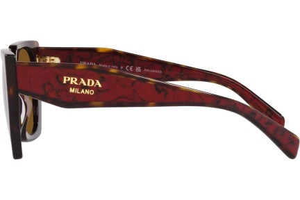 Slnečné okuliare Prada PR15WS 2AU5Y1 Polarized Squared Havana