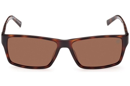 Slnečné okuliare Timberland TB9297 52H Polarized Obdĺžníkové Havana