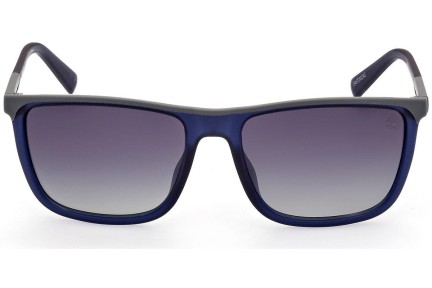 Slnečné okuliare Timberland TB9302 91D Polarized Squared Modré