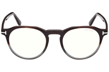 Okuliare Tom Ford FT5833-B 056 Okrúhle Havana