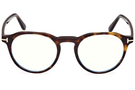 Okuliare Tom Ford FT5833-B 052 Okrúhle Havana