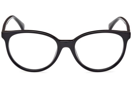 Okuliare Max Mara MM5084 001 Okrúhle Čierne