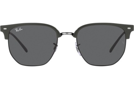 Slnečné okuliare Ray-Ban New Clubmaster RB4416 6653B1 Browline Sivé