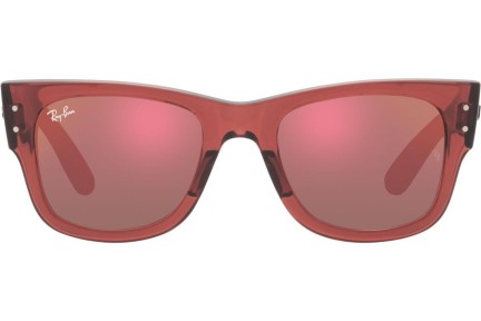 Slnečné okuliare Ray-Ban Mega Wayfarer RB0840S 66372K Squared Ružové