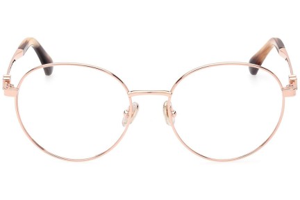 Okuliare Max Mara MM5081 033 Okrúhle Zlaté