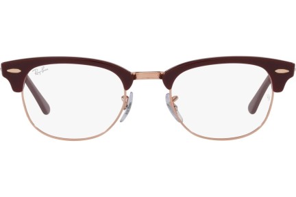 Okuliare Ray-Ban Clubmaster RX5154 8230 Browline Červené