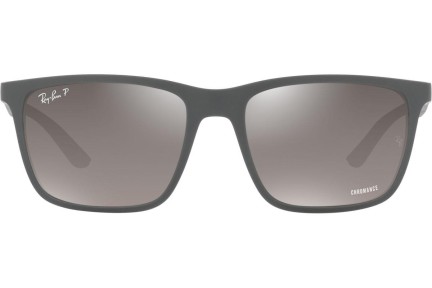 Slnečné okuliare Ray-Ban Chromance Collection RB4385 60175J Polarized Squared Sivé