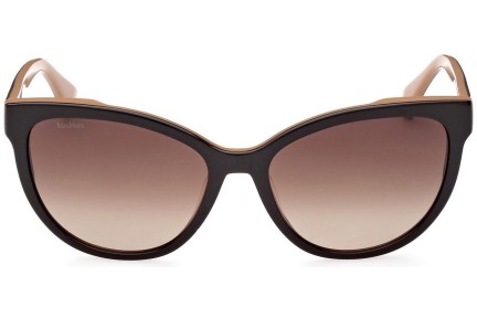 Slnečné okuliare Max Mara MM0058 50F Okrúhle Hnedé