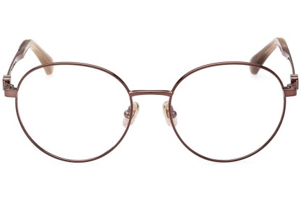 Okuliare Max Mara MM5081 034 Okrúhle Hnedé