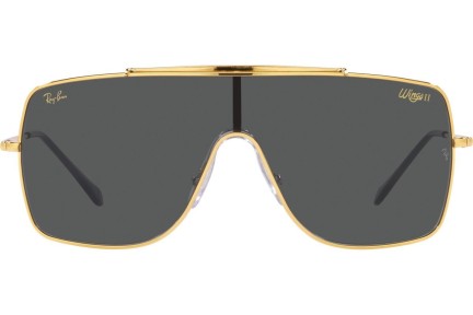 Slnečné okuliare Ray-Ban Wings II RB3697 924687 Jednoliate | Shield Zlaté