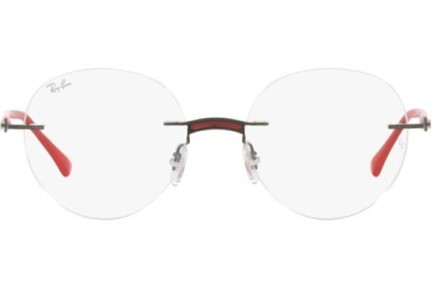 Okuliare Ray-Ban RX8768 1229 Okrúhle Strieborné