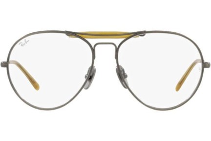 Okuliare Ray-Ban Titanium Collection RX8063V 1223 Pilot Strieborné