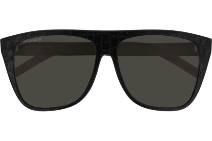 Slnečné okuliare Saint Laurent SL1 012 Flat Top Čierne