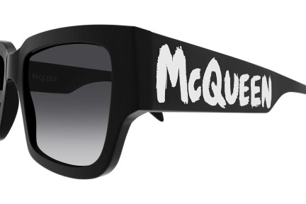 Slnečné okuliare Alexander McQueen AM0329S 001 Squared Čierne