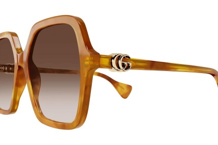 Slnečné okuliare Gucci GG1072S 003 Squared Havana