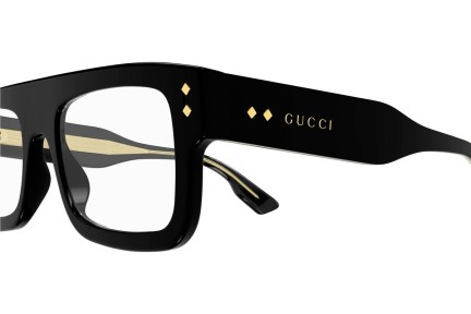 Okuliare Gucci GG1085O 001 Obdĺžníkové Čierne