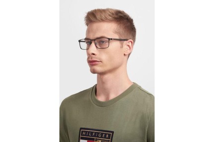 Okuliare Tommy Hilfiger TH1918 003 Obdĺžníkové Čierne